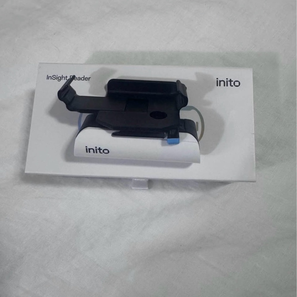 INITO fertility monitor device and clip iPhone 15 pro max